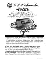 Schumacher BRP 715005061 Automatic Battery Charger Le manuel du propriétaire