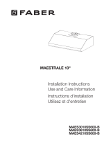 American Range Maestrale 10 x 42 SS 600 cfm Guide d'installation