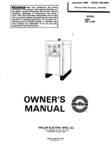 Miller JG132105 Le manuel du propriétaire