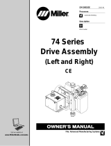 Miller 74 SERIES DRIVE ASSEMBLY (LEFT AND RIGHT) Le manuel du propriétaire