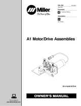 Miller A1 MOTOR/DRIVE ASSEMBLIES Le manuel du propriétaire