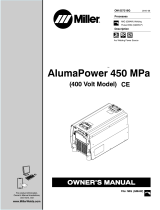 Miller ALUMAPOWER 450 MPA (400 VOLT MODEL) CE Le manuel du propriétaire