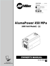 Miller ALUMAPOWER 450 MPA (400 VOLT MODEL) CE Le manuel du propriétaire