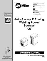 Miller AUTO-AXCESS E ANALOG WELDING POWER SOURCES CE Le manuel du propriétaire