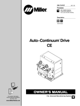 Miller AUTO-CONTINUUM DRIVE Le manuel du propriétaire