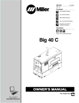 Miller Big 40 C Le manuel du propriétaire