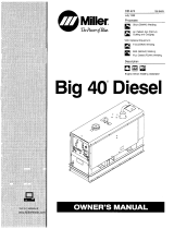 Miller Big 40 Diesel Le manuel du propriétaire