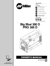 Miller BIG BLUE 300 D Le manuel du propriétaire