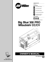 Miller BIG BLUE 300 PRO MITSUBISHI C Le manuel du propriétaire