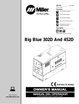 Miller BIG BLUE 452D Le manuel du propriétaire