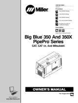 Miller BIG BLUE 350 PIPEPRO Le manuel du propriétaire