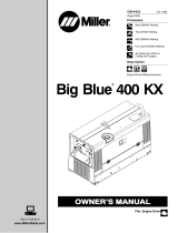 Miller Big Blue 400 KX Le manuel du propriétaire