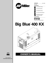 Miller Big Blue 400 KX Le manuel du propriétaire