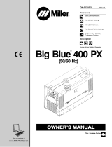 Miller Big Blue 400 PX Le manuel du propriétaire