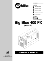 Miller BIG BLUE 400 PX (50/60 Hz) Le manuel du propriétaire