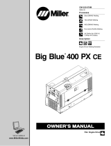 Miller BIG BLUE 400 PX CE Le manuel du propriétaire