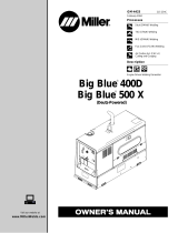 Miller Big Blue 400D Le manuel du propriétaire