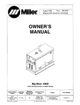 Miller BIG BLUE 400D (DEUTZ 912) Le manuel du propriétaire