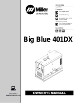 Miller BIG BLUE 401DX Le manuel du propriétaire