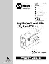 Miller BIG BLUE 502D (DEUTZ) Le manuel du propriétaire