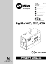 Miller BIG BLUE 402D (DEUTZ) Le manuel du propriétaire