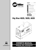 Miller BIG BLUE 602D Le manuel du propriétaire