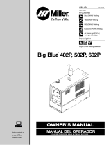 Miller BIG BLUE 602P (PERKINS) Le manuel du propriétaire