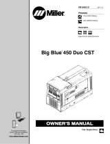 Miller BIG BLUE 450 DUO CST Le manuel du propriétaire