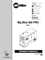 Miller BIG BLUE 500 PRO (DEUTZ) Le manuel du propriétaire