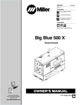 Miller Big Blue 500 X Le manuel du propriétaire