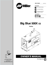 Miller BIG BLUE 500 X PERKINS CE Le manuel du propriétaire