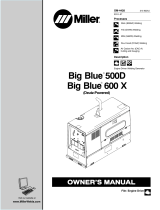 Miller BIG BLUE 600 X (DEUTZ) Le manuel du propriétaire