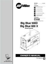 Miller BIG BLUE 600 X (DEUTZ) Le manuel du propriétaire
