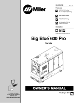 Miller BIG BLUE 600 PRO Le manuel du propriétaire