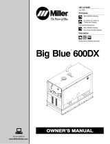 Miller BIG BLUE 600DX Le manuel du propriétaire