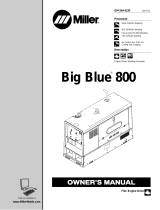 Miller BIG BLUE 800 Le manuel du propriétaire