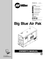 Miller BIG BLUE AIR PAK Le manuel du propriétaire