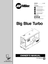 Miller BIG BLUE TURBO Le manuel du propriétaire