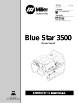 Miller BLUE STAR 3500 HONDA Le manuel du propriétaire