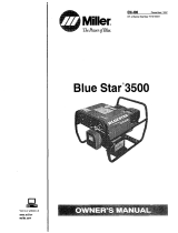 Miller BLUE STAR 3500 HONDA Le manuel du propriétaire