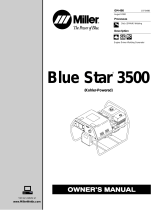 Miller BLUE STAR 3500 KOHLER Le manuel du propriétaire