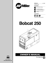 Miller BOBCAT 250 (ROBIN) Le manuel du propriétaire