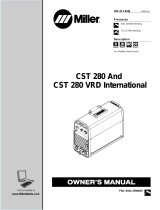 Miller CST 280 VRD International Le manuel du propriétaire