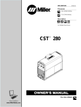 Miller CST 280 Le manuel du propriétaire