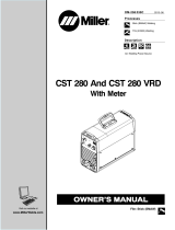 Miller CST 280 AND CST 280 VRD Le manuel du propriétaire