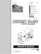 Miller D502K 5+20 Le manuel du propriétaire