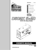 Miller D502K 5+20 Le manuel du propriétaire