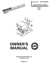 Miller D-52A Le manuel du propriétaire