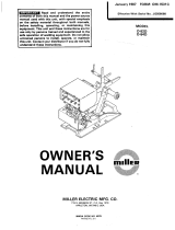 Miller D-52D Le manuel du propriétaire