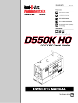 Miller D550K HO C Le manuel du propriétaire